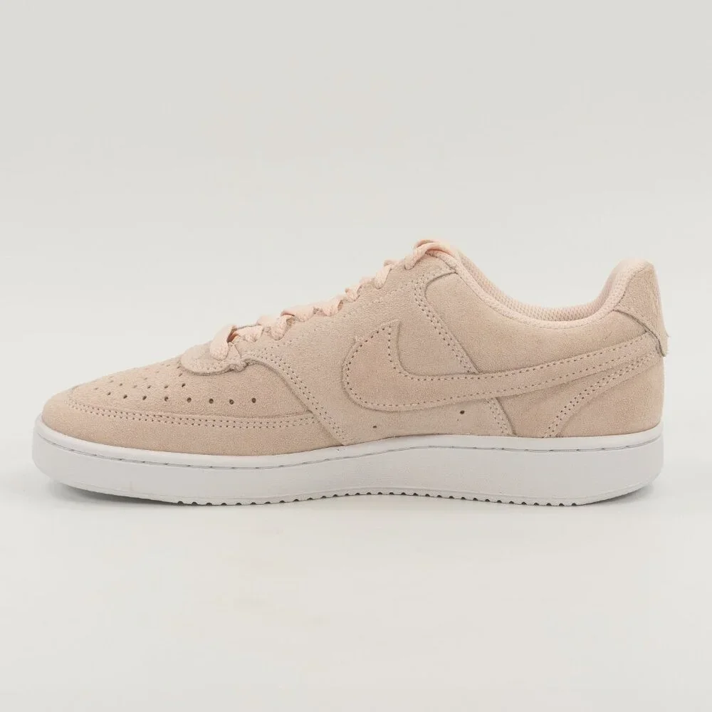 Nike Women's Court Vision Low 'Orange Pearl' DH0253-800 Suede Sneakers